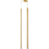 Подвес LIGHTSTAR TUBO L3T747443 LED 15W 960LM 25G золото 4000K