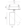 Светильник LIGHTSTAR ALTA BASE A5146RS